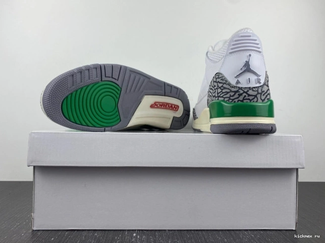 Rep 3 Lucky (W) CK9246-136 Jordan Green Retro 0630